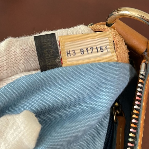 Dooney and Bourke Multicolor Signature Hobo Shoulder Bag - Picture 15 of 16